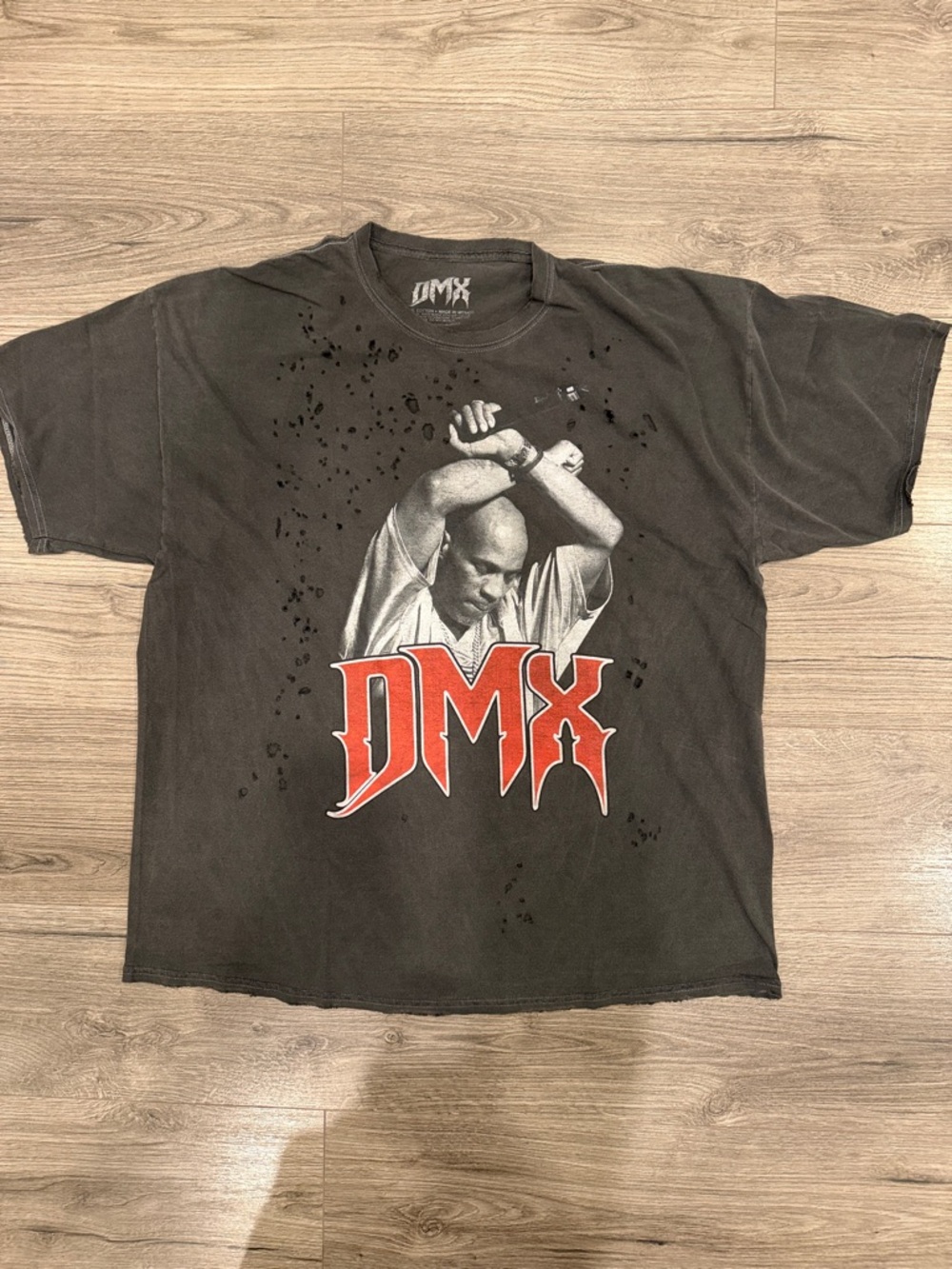 Distressed DMX Dark Man X Tee Shirt Men’s Size Extra Large